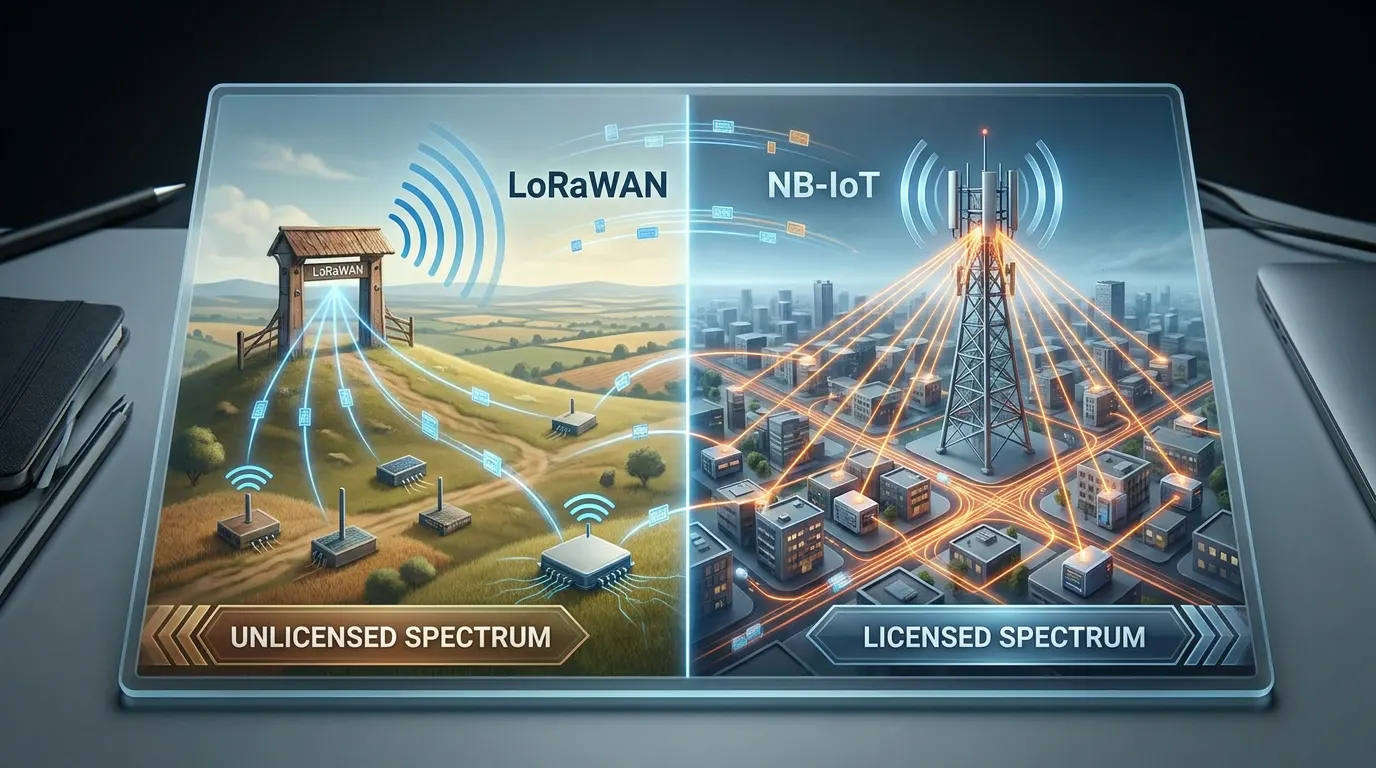Endüstriyel IoT: LoRaWAN ve NB-IoT Protokol Karşılaştırması