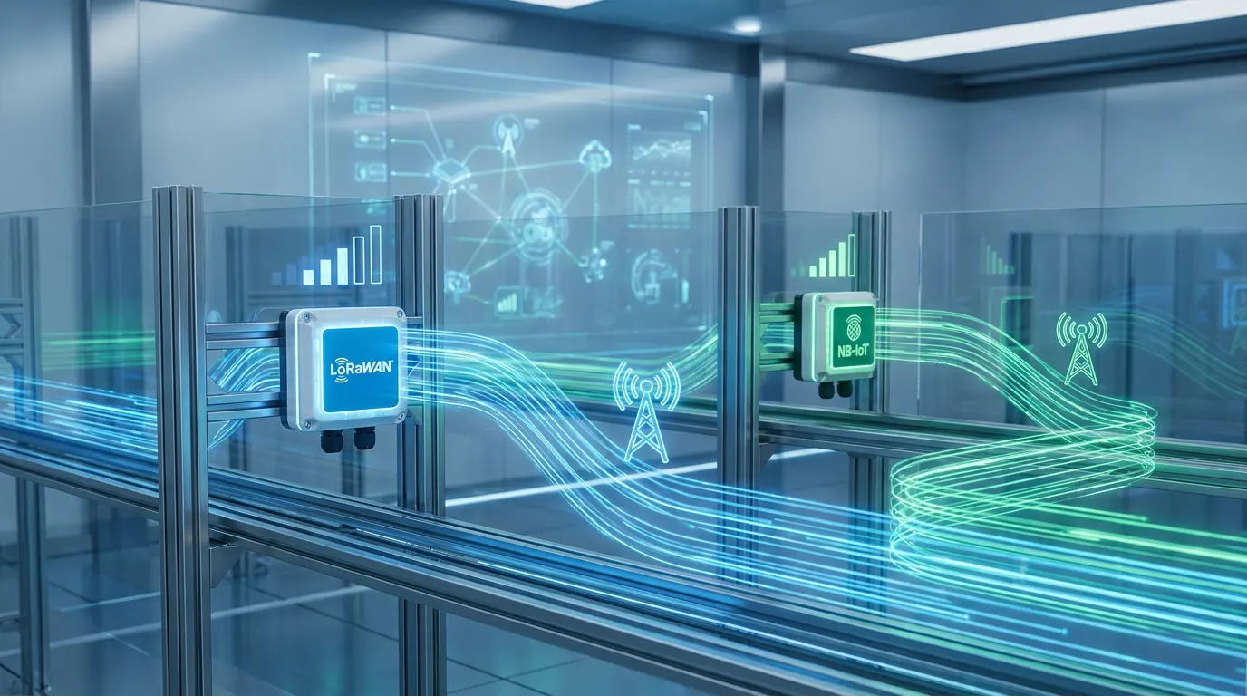 Endüstriyel IoT: LoRaWAN ve NB-IoT Protokol Seçimi