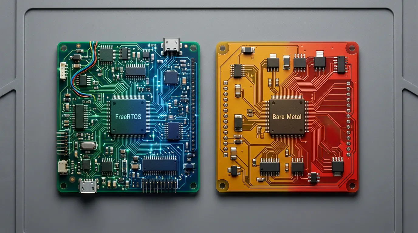 FreeRTOS ve Bare-Metal Karşılaştırması: Kaynak ve Performans