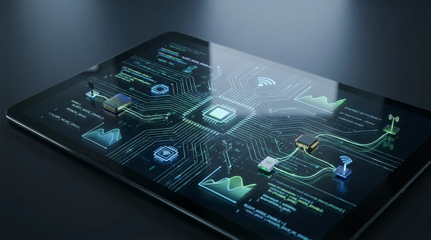 Pilli IoT Cihazlarında Düşük Güç Tüketimi Optimizasyonu