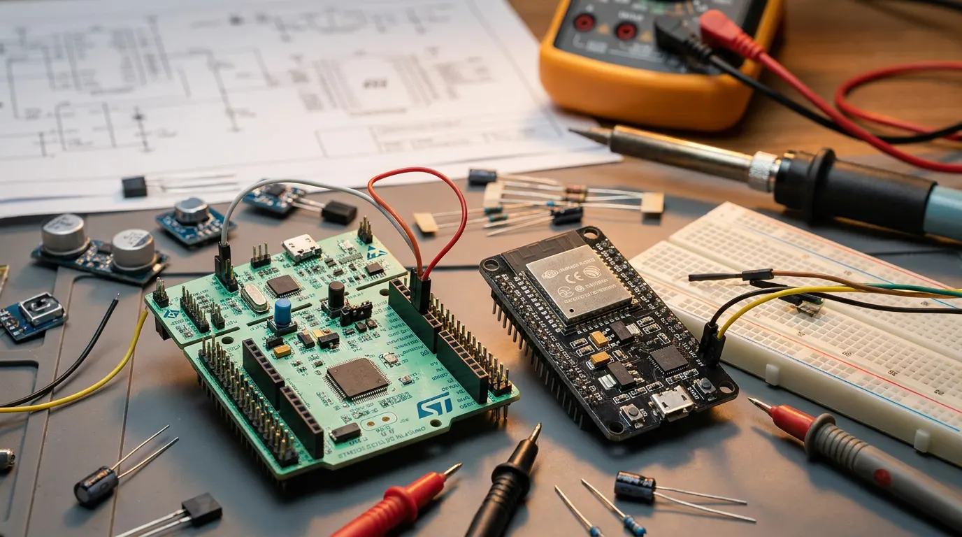 STM32 ve ESP32 Mikrodenetleyicilerde Maliyet ve Performans